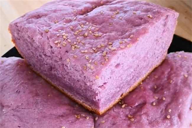 紫薯面包怎么做才松软好吃电锅蒸紫薯面包_https://www.shafeng.cn_美食_第1张
