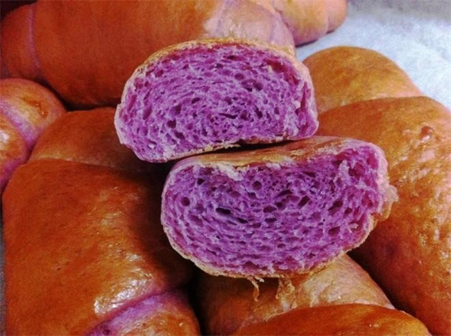 紫薯面包怎么做才松软好吃电锅蒸紫薯面包_https://www.shafeng.cn_美食_第2张