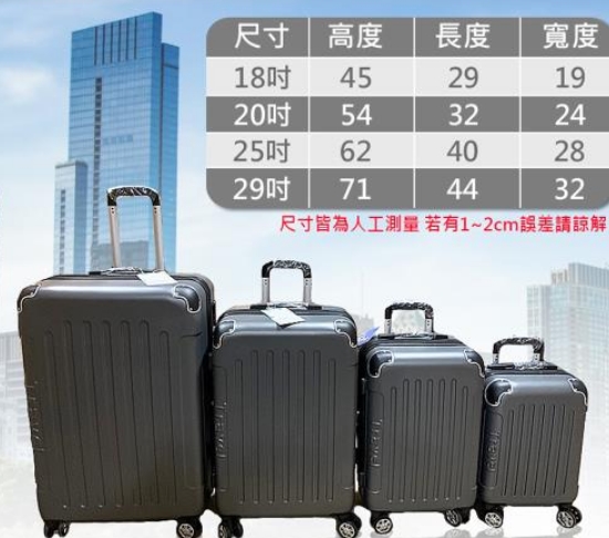 18寸的行李箱有多大实物对比_https://www.shafeng.cn_生活_第1张